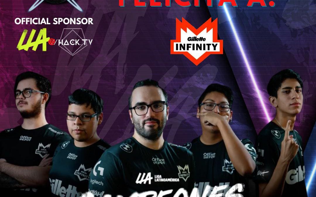Felicitaciones a Infinity Esports por convertirse en los campeones de la LLA 2021 Apertura
