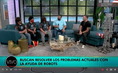 Estudiantes representarán a Puerto Rico en competencia de robótica – Entrevista oficial de wapa.tv